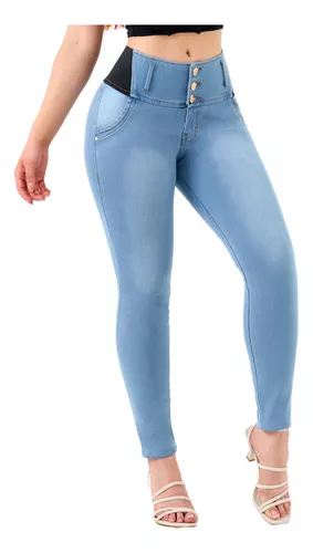 H2o Colombianos Jeans Mujer Pantalones Dama Levanta Pompa Iv