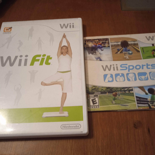 Tabla De Wii Y Juego De Ejercicios (Usado)