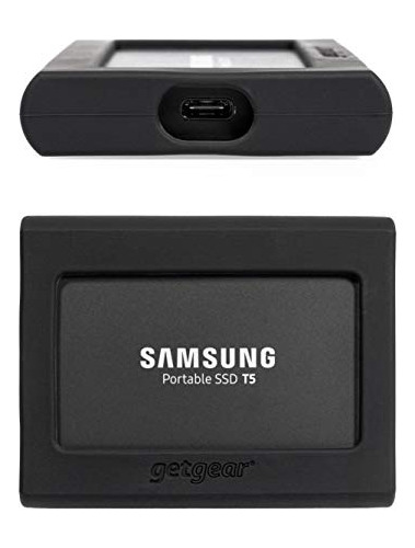 Getgear Parachoques De Silicona Para Samsung Portable Ssd T5