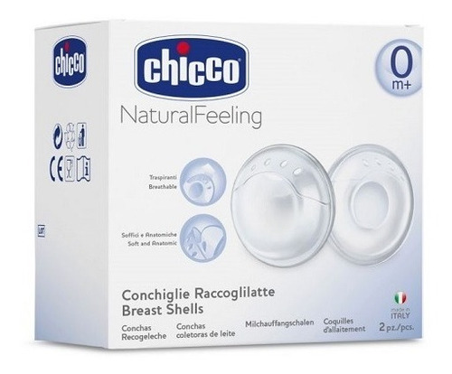 Chicco Casquillos Recolectores Aireadores Natural Feeling