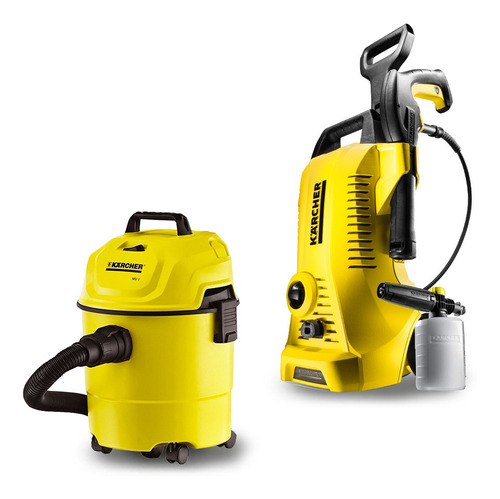 Hidrolavadora K2 Dakar Full Control + Aspiradora Wd1 Karcher