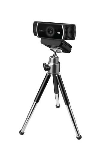 Webcam Logitech C922 Pro Full Hd Negra Con Trípode Streaming