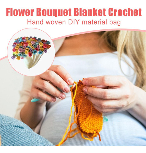 Bouquet De Crochet Flor De Crochet Bouquet De Flor De Punto