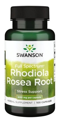 Rhodiola Rosea Root 400 Mg 100c
