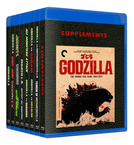 Godzilla Coleccion The Era Showa - Bluray 15 Peliculas