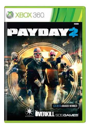 Jogo - Payday 2 - Xbox 360 - Usado