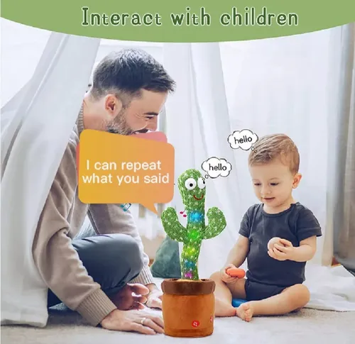 comprar El Cactus Baila Y Repite Lo Que Dices Juguete C\u002F Iluminación