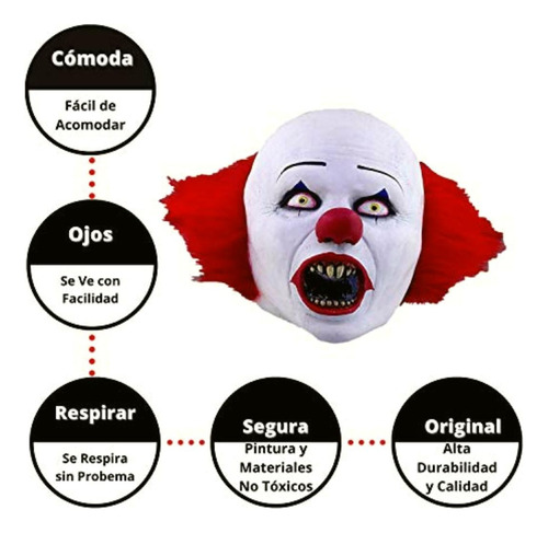 Rev It El Payaso Eso, Mascaar Oficial De It, Eso, Payaso