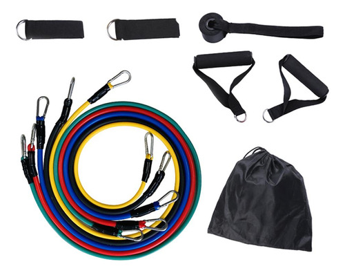 Ha 11pcs Elásticas De Resistencia Entrenamiento Ejercicio De