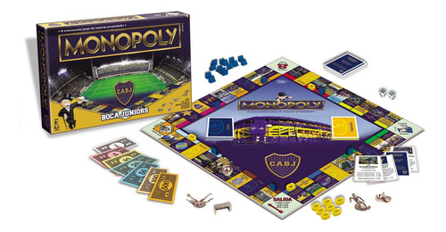 Imagen 1 de 2 de Monopoly Boca Juniors Oficial