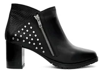 Comprar Botas Cortas Texanas Mujer Cuero Taco 7cm Gravagna 4555