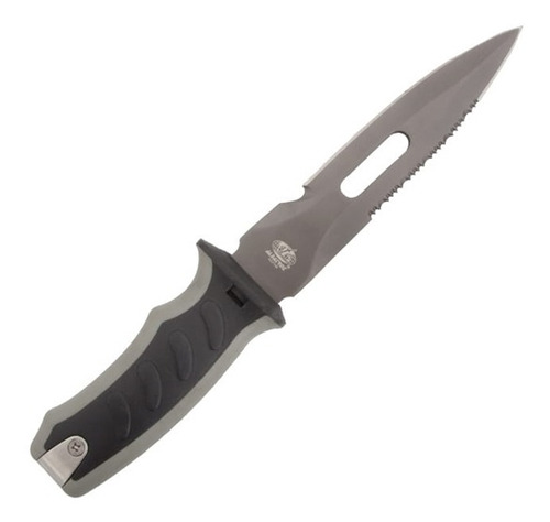 Imagem 4 de 4 de Faca De Mergulho Qs-214b Cinto E Bainha Pesca Sub Albatroz