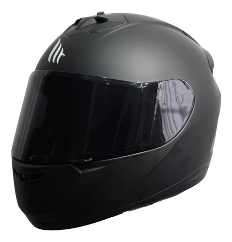 Imagen 3 de 7 de Casco Integral Mt Helmets Alamo Certificado Dot Mica Humo Ns