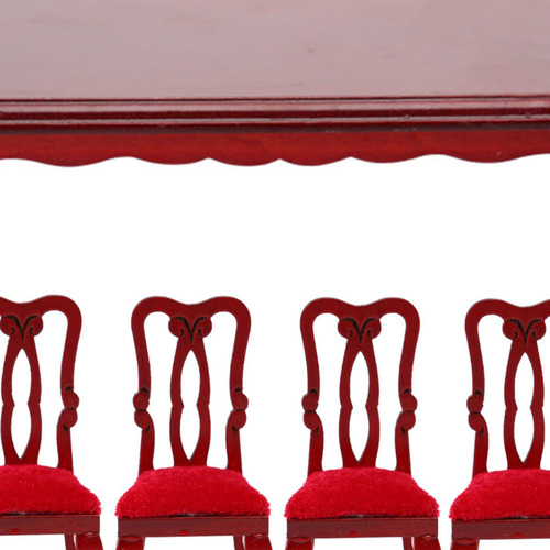Silla De Mesa De Casa De Muñecas En Miniatura 1:12 Silla De
