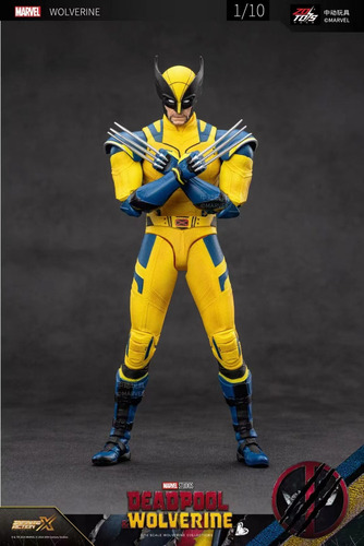 Modelo De Figura Articulada Original De Zd X-men Wolverine