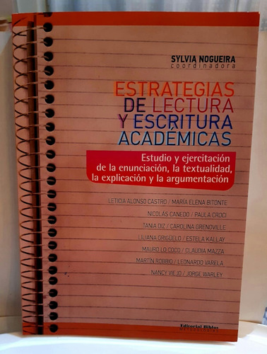 Estrategias D Lectura Y Escritura Académicas Sylvia Nogueira