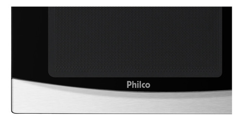 Imagem 4 de 6 de Microondas Philco Pmo26 Inox 26 Litros Menu Fit Preto 110v