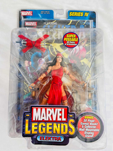 Marvel Legends Elektra Toy Biz Vintage