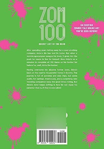 Zom 100 Bucket List Of The Dead, Vol. 4 (4) - Aso,.., De Aso, H. Editorial Viz Media Llc En Inglés