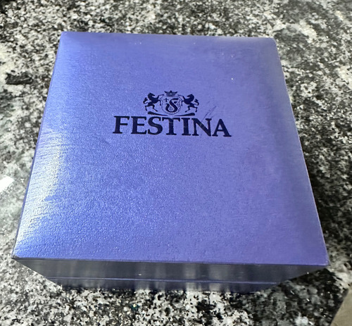 Reloj Festina F164883 Hombre Cronógrafo De Cuarzo Plateado Plateado Negro