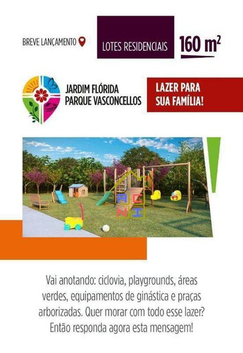 Imagem 13 de 20 de Terreno À Venda, 160 M² Por R$ 85.600 - Parque Vasconcelos - Hortolândia/sp - Te0162