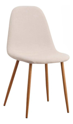 Silla Spoon Velvet - Beige