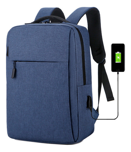 Mochila Para Laptop Sencilla De Gran Capacidad Empresarial