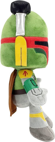 Imagen 2 de 3 de Peluche Boba Fett Star Wars Original 21cm Mattel Bestoys