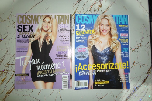 Shakira 2 Portadas De La Revista Cosmopolitan