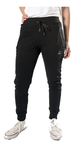 Jogging Dama Mujer Pantalon Deportivo Algodon Rustico Chupin