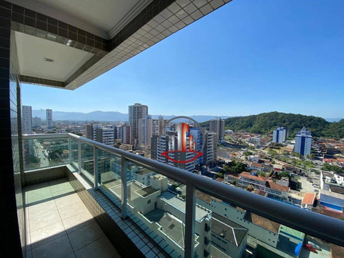 Imagem 2 de 30 de Espetacular Apartamento Com 2 Dormitórios Sendo 1 Suíte À Venda, 76 M² Por R$ 430.000 - Canto Do Forte - Praia Grande/sp - Ap2082