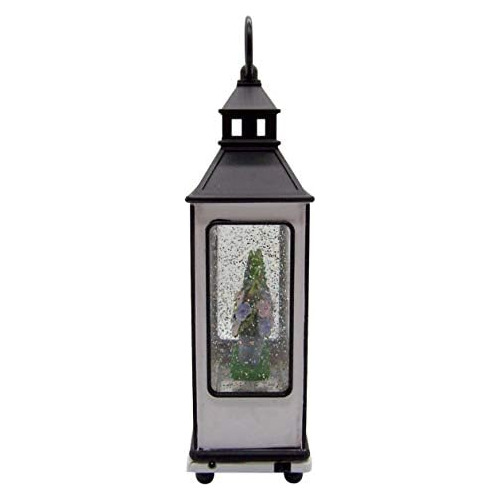 Farol De Agua Flores Frescas De 11 Pulgadas