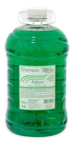 Shampoo Folha Nativa Babosa Galão 4500ml