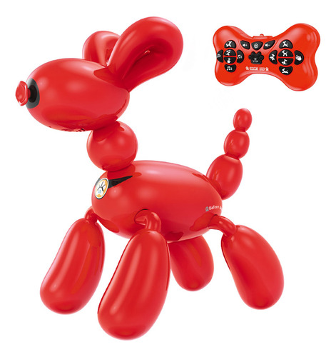 Modelo De Perro Bailando Y Perro, Control Remoto Con Globo P