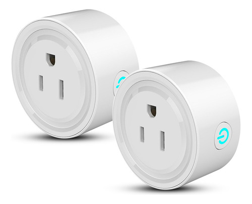 Enchufe Inteligente Smart Plug Wifi Mini Home Assitant X2 