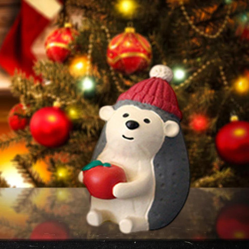 Microfiguras Navideñas En Miniatura, 2 Unidades, Paquete De