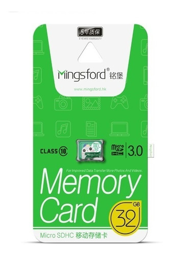 Cartão De Memória Micro Sd 32gb Classe 10 Original