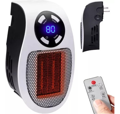 Mini Calefactor Portátil Para El Invierno Con Control 500 W