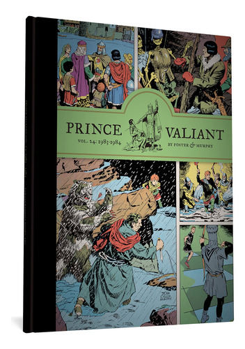 Prince Valiant Vol.24, De Hal Foster. Editorial Fantagraphics Books, Tapa Dura En Inglés, 2021