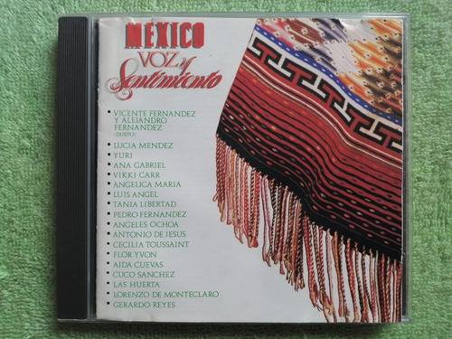 Eam Cd Mexico Voz Y Sentimiento 1990 Yuri Luis Angel Lucia