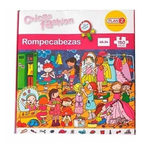 Puzzle Rompecabezas Nenas Fashion 150 Piezas Didácticos