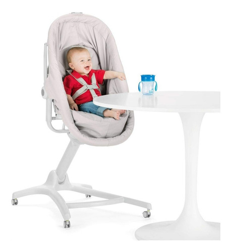 Imagem 6 de 12 de Berço Para Bebê Baby Hug 4 In 1 Glacial - Chicco