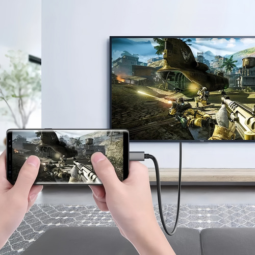 Cabo Tipo C Thunderbolt 3 Para Displayport 4k60hz Macho 1.8m