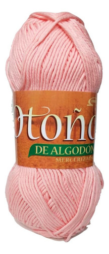 Hilaza Otoño 100% Algodón Madeja De 100g Color Rosado