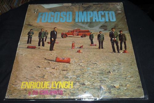 Jch- Enrique Lynch Y Su Conjunto Fogoso Impacto  Lp Vinilo