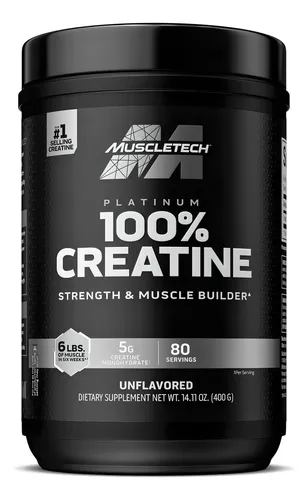 Creatina Platinum Muscletech Essential Series 400g