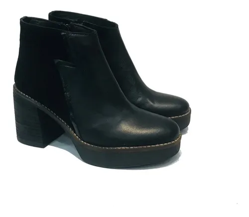 Botinetas de cuero mujer sale