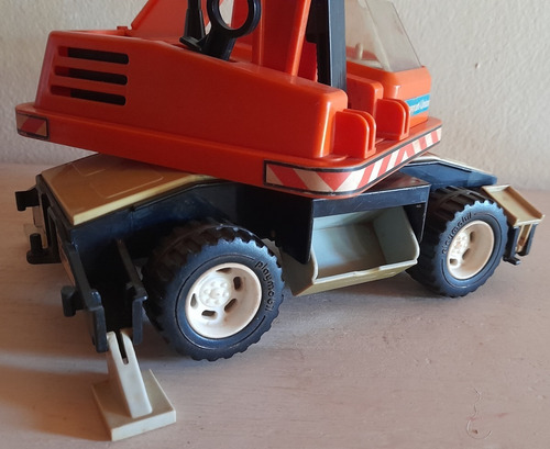 A Playmobil 3472 Maquina Cargadora Constuccion Obra Playlgh (Usado)
