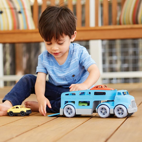 Vehículos Sin Control Remoto Transportador De Vehículos Azul