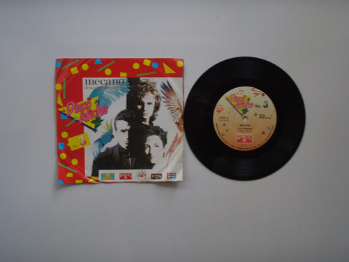 Lp Vinilo Mecano Los Amantes  Disco Afiche 45rpm 1989